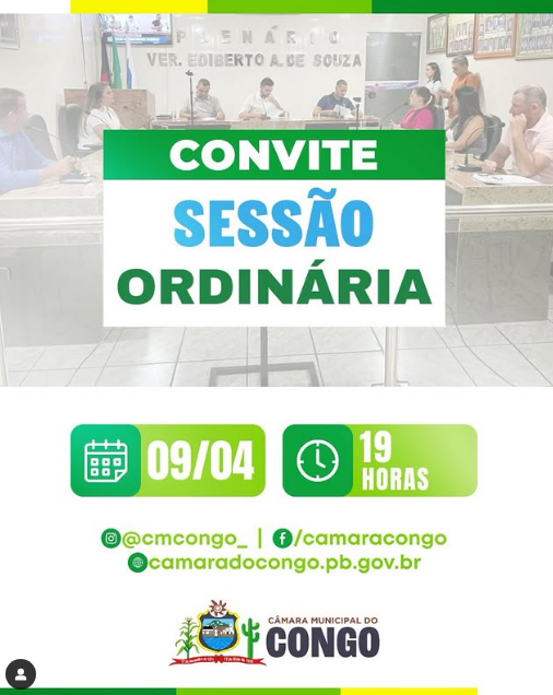 Sessão Ordinária